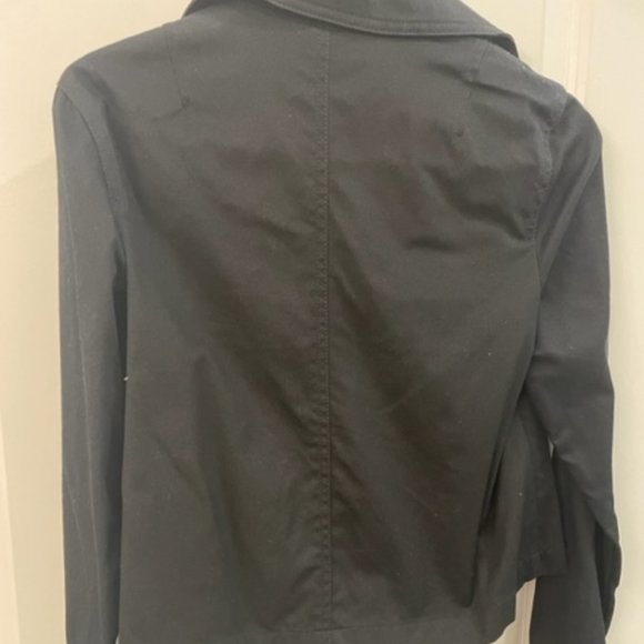 Gap black small lightweight casual peacoat - Picture 4 of 7